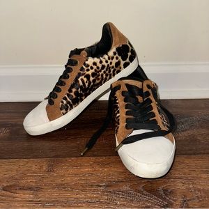 FREE SHIPPING!! Zadig & Voltaire Leopard Sneakers
